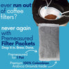 100% Colombian Dark Roast Filter Packs, 2 oz (Pack of 12)