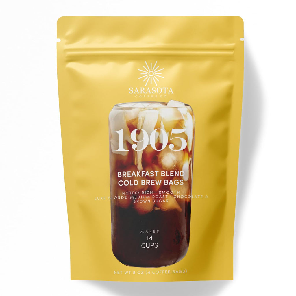 1905 Cold Brew Coffee Bags, Breakfast Blend