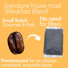 Filter Packs, Ground Signature Breakfast Blend Medium Roast (2 Oz Bags, 40 Pack)