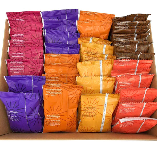 Colorful Coffee Bags