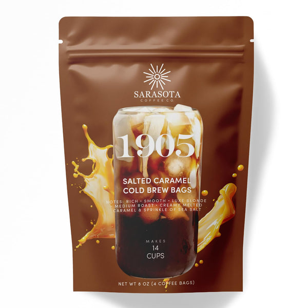 1905 Cold Brew Coffee Bags, Salted Caramel
