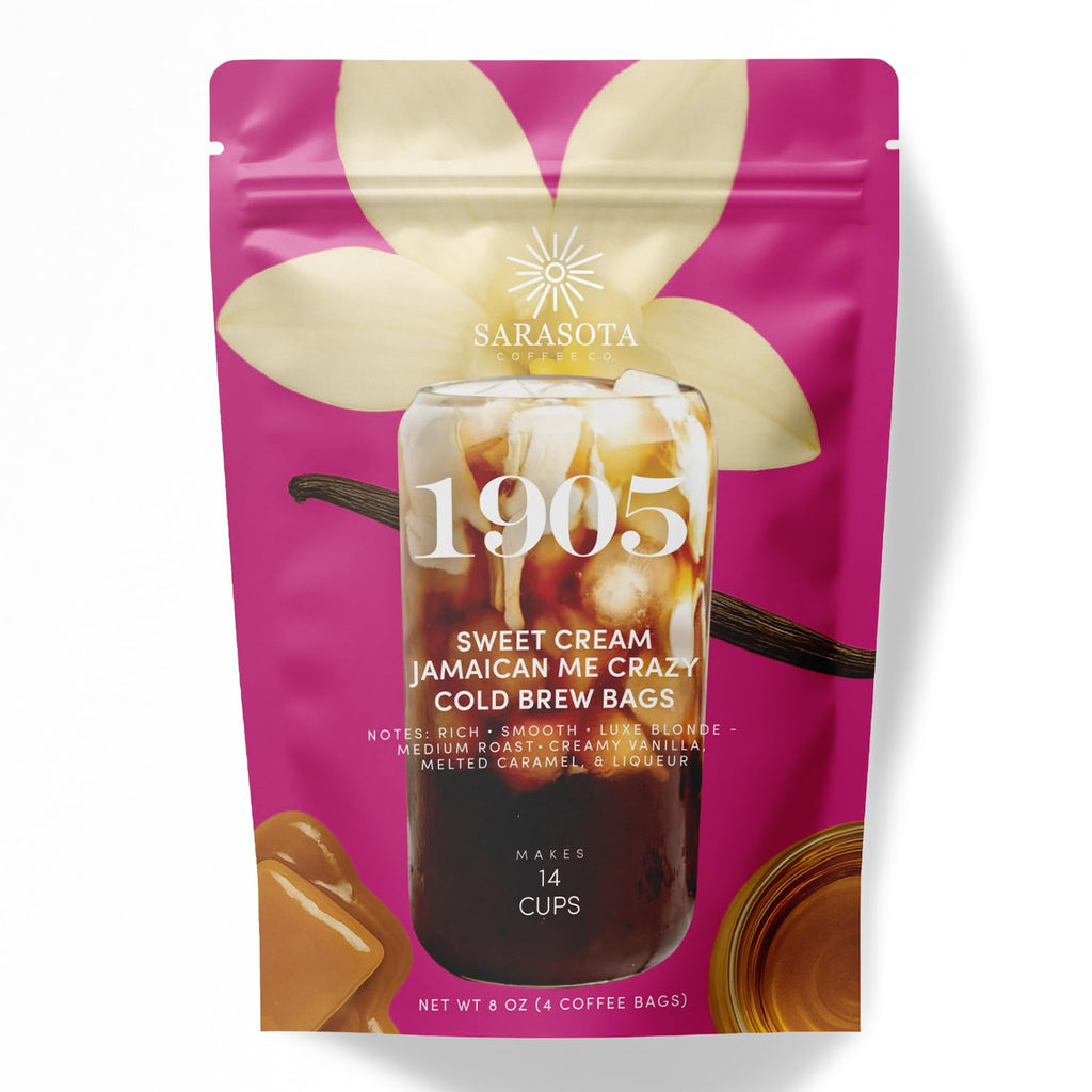 1905 Cold Brew Coffee Bags, Jamaican Me Crazy