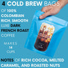 1905 Cold Brew Coffee Bags, 100% Colombian