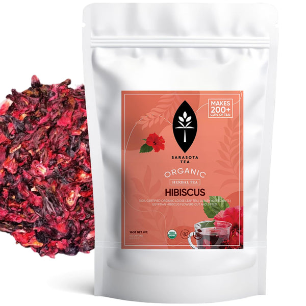 Hibiscus, Loose Leaf Tea, 1 Pound