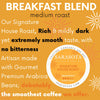 Signature Breakfast Blend, Medium Roast, Coffee Pods, K Cups