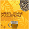 Organic Jasmine Pearls Loose Leaf Tea, 4.4 oz Bag